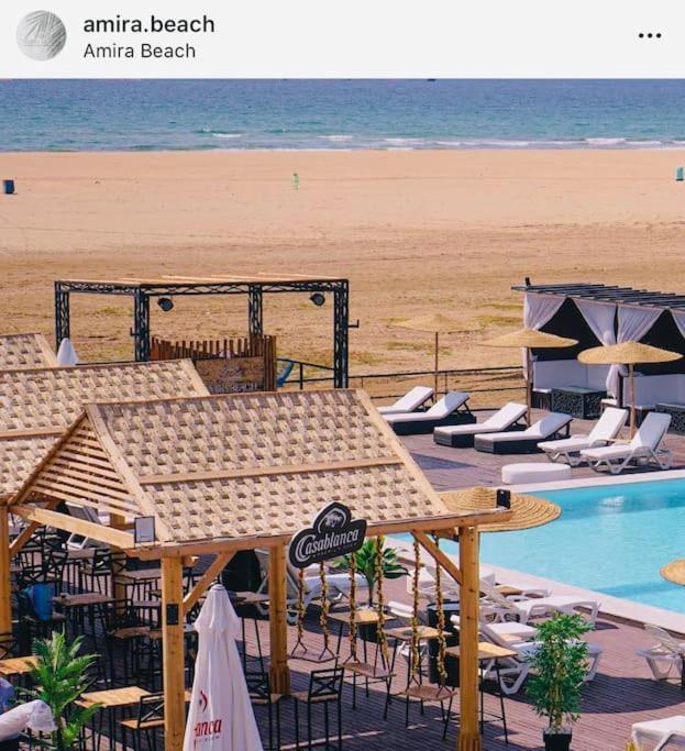 Apartamento Vacacional Achakar Playa&Piscina! 탕헤르 외부 사진